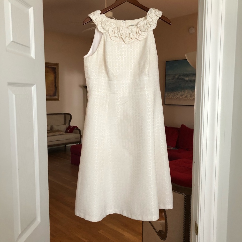 Off-white fancy dress
